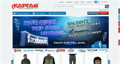 Desktop Screenshot of kaptanbalik.com.tr