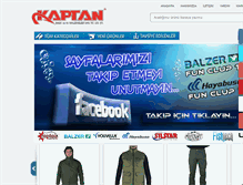 Tablet Screenshot of kaptanbalik.com.tr